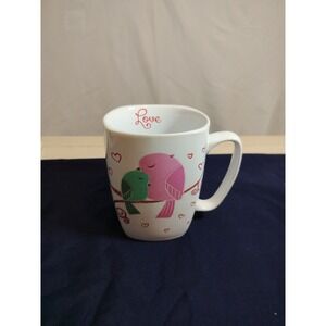 Mulberry Home Collection Kissing Love Birds‎ Coffee Mug